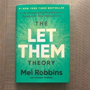 The Let Them Theory Book by Mel Robbins-NEW